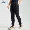 ASICS亚瑟士男子运动长裤轻量梭织反光印花夜跑跑步长裤2011D044 商品缩略图0
