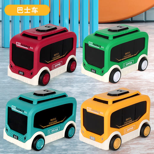 【多款车型！萌趣益智 玩中认知】抖音爆款Q萌惯性航天作业小汽车男女孩惯性车套装儿童玩具0-3岁 商品图14