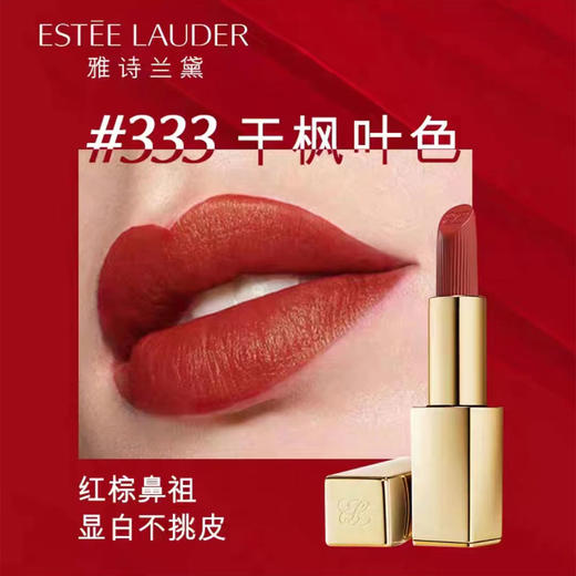 887167615434	雅诗兰黛EsteeLauder	雅诗兰黛绒雾小金管哑光版 绝色由我绒雾唇膏333 商品图2