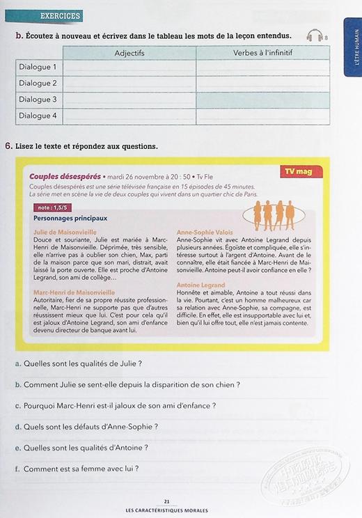 预售 【中商原版】法语基础词汇 B1 法文原版 Vocabulaire essentiel du francais B1 Collectif 法语单项提高 法文工具书 商品图8