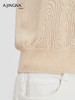 【轻简色系】阿菁娜多色法式温婉时尚毛针织短袖F29C302009 商品缩略图8