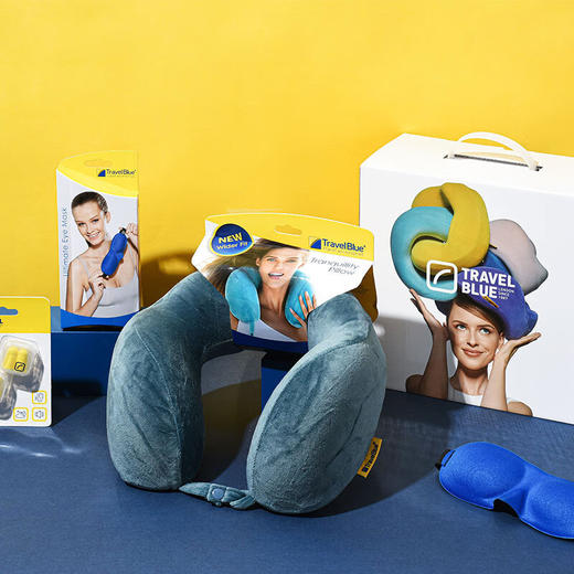 蓝旅（Travel Blue） 旅行三件套装（耳塞+眼罩+颈枕）6212 商品图4