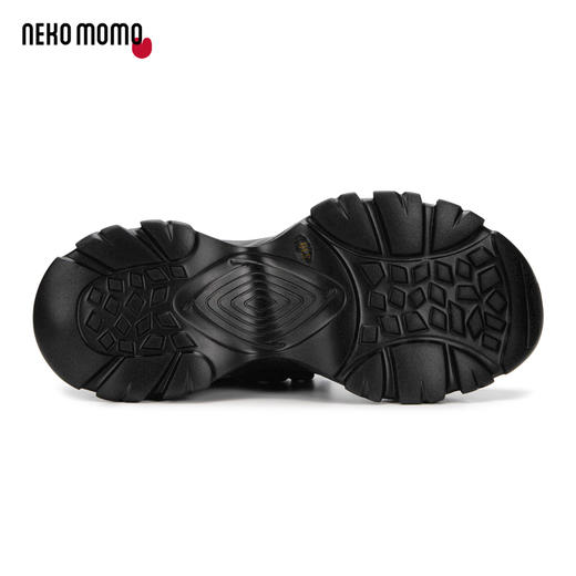 nekomomo2022年秋冬新款商场同款超轻厚底袜套靴女短靴弹力连袜靴M21DS44331 商品图3