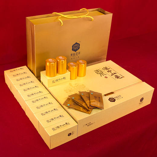 【2025春茶】东裕茗茶 精品仙毫200克金色礼盒装 精选嫩芽 汤色明亮 商品图3