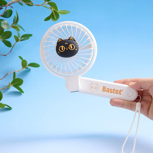大英博物馆 盖亚·安德森猫和她的朋友们系列 萌猫 便携香薰小风扇 手持小风扇 出行 通勤 商品图2