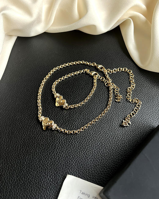 现货 THS 3.30-无 香家爱心珍珠系列饰品 项链 手链系列饰品 5款 CU1162 商品图6