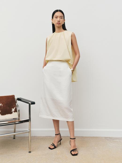 H直线型后开襟无袖上衣 FJ5114243 商品图12