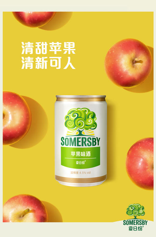 Somersby夏日纷果酒苹果黑莓330ml*12罐 商品图1