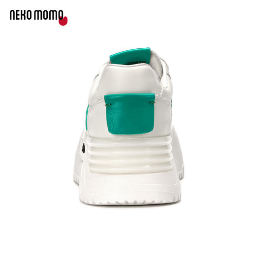 nekomomo2023年春季新款商场同款系带超轻厚底休闲板鞋女小白鞋女M21CM35961 商品图3