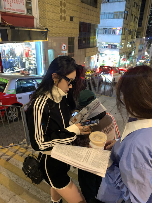 Read Nameless /女明星黑色三件套 商品图0