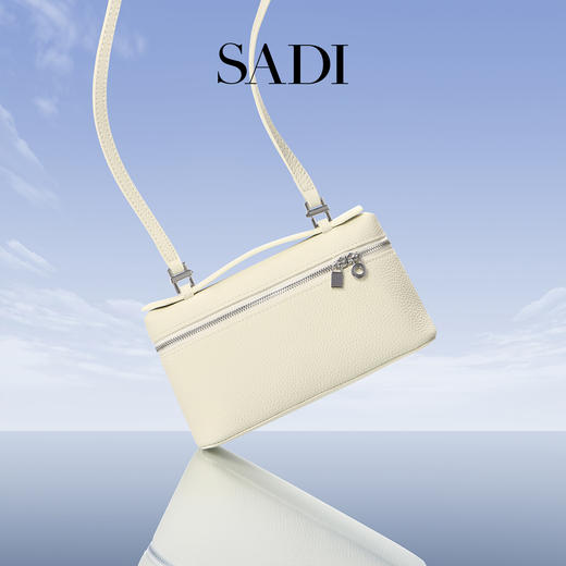 SADI萨迪 牛皮通勤手拎方盒化妆包SDX20820 商品图4