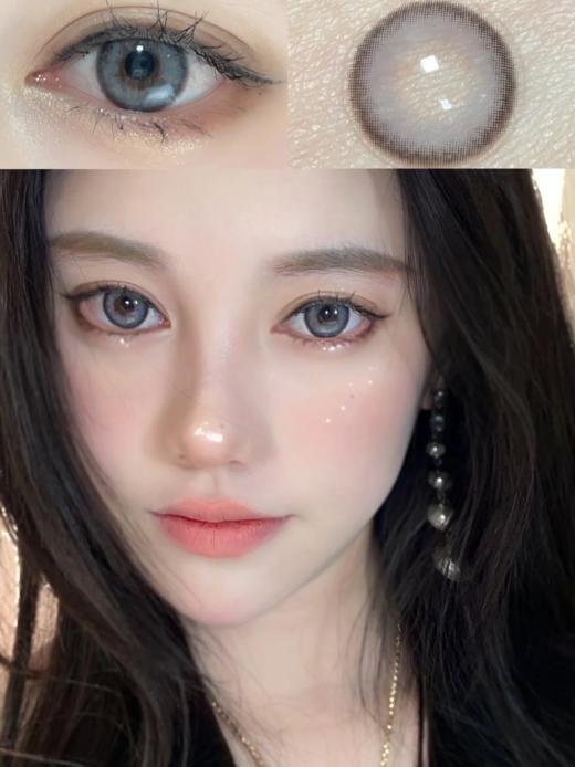 clairecolor 日抛 巴赫灰 14.4/13.7 一盒一个度数 日抛无售后 迅猛龙同款 商品图0