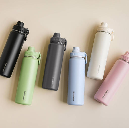 成人便携户外健身运动水杯750ml 商品图0