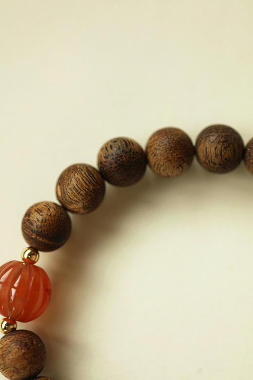 【青山特惠】8mm18颗 绿棋楠 漫音 沉香手串  c20 商品图5