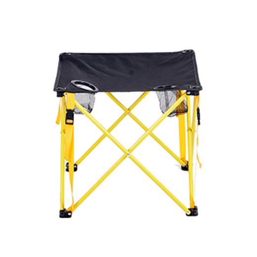 错山钢管折叠桌椅套装黑色U-01一桌两椅 商品图6