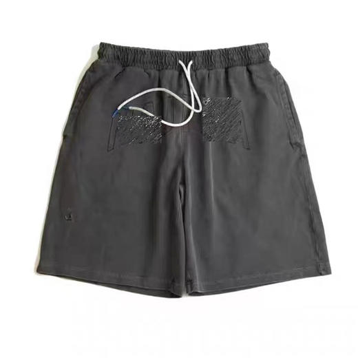 帆船 春夏 纯色刺绣大字母水洗做旧 休闲宽松短裤/中裤/五分裤 男女同款 NT-2689 商品图8