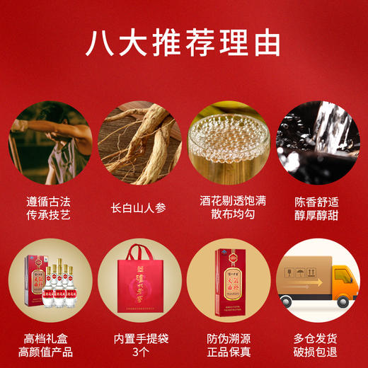 【酒厂直营】38度 泸州老窖滋补大曲酒 500ml*6   泸州老窖官方旗舰店 商品图7