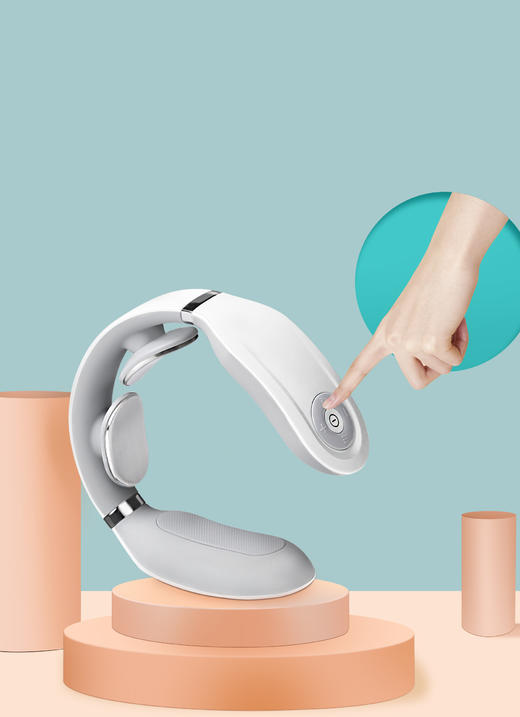 skg颈部按摩仪 颈部脖子按摩仪肩颈颈椎护颈仪低频脉冲4097 送朋友