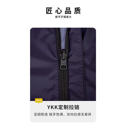 布兰施春夏男士蓝色双面休闲外套 商品图6