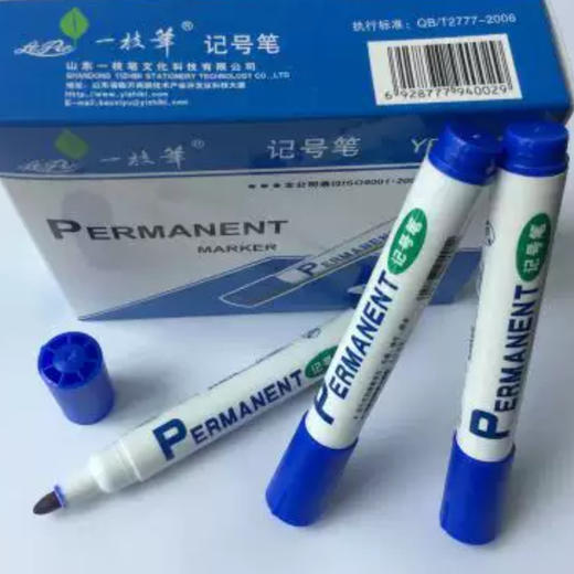 A111 一支笔蓝色记号笔 商品图0