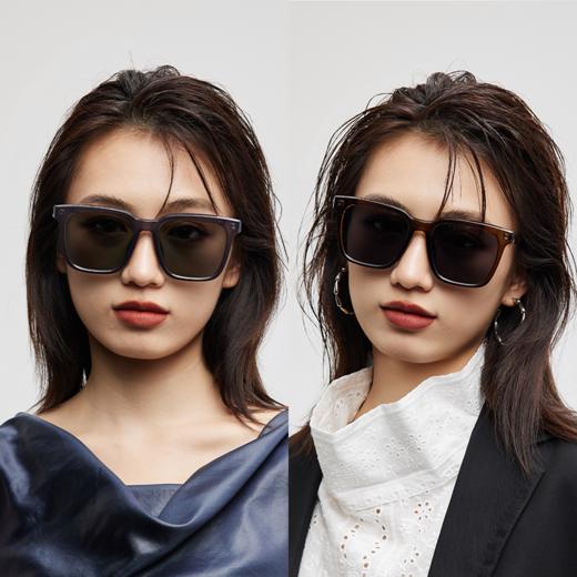 LOOK眼镜 24年新款 防紫外线 护眼 时尚太阳镜 方框 偏光墨镜 商品图4