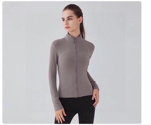 点此购买 lulu露露女士修身运动拉链外套上衣 LL283851 商品图5