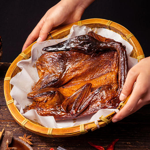 初茶花月麻辣酱板鸭318g/袋 鲜香麻辣 酱香浓郁 商品图0