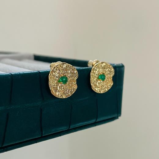 pearlside	【都市极简】生辰石耳钉 商品图2