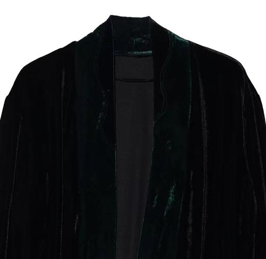 WT33美式复古简约风轻奢夹克男士休闲宽松时尚长袖外套百搭上衣 商品图2