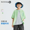 森林棠24夏款儿童轻量机能熊猫衬衫40512402 商品缩略图0