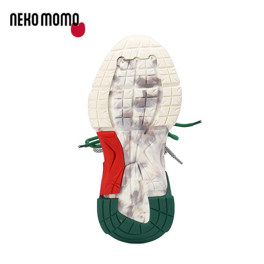 nekomomo2023年夏季新款商场同款牛皮网面厚底休闲运动鞋老爹鞋M22AM11421女 商品图3