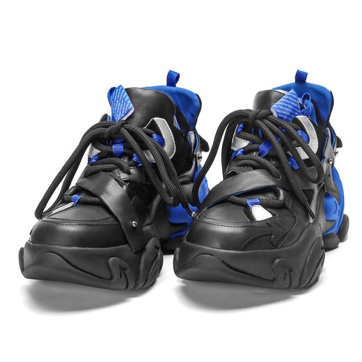 nekomomo2023年春季新款商场同款牛皮超轻厚底老爹鞋休闲运动鞋女M22CM37361 商品图0