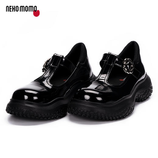 nekomomo2023年春季新款商场同款牛皮厚底超轻玛丽珍鞋单鞋皮鞋M22AE19531女 商品图0