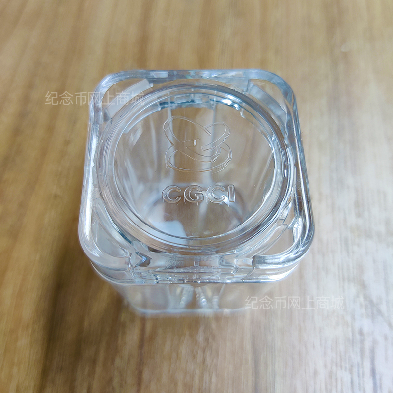 福字币原装币桶，可以放20枚整卷纪念币