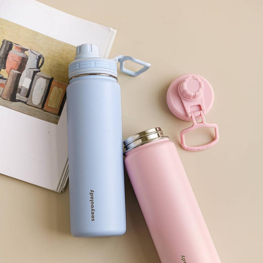 成人便携户外健身运动水杯750ml 商品图1