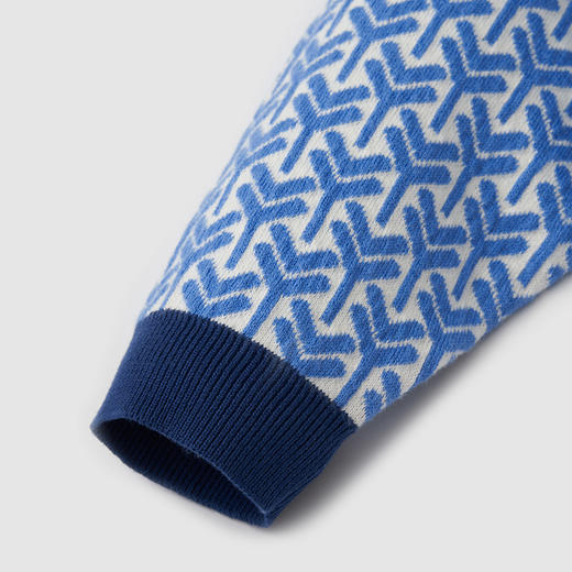 英氏-童衣类（春）H4英毛短外套 巴黎蓝 商品图4