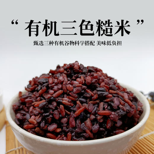 有机三色糙米  2kg 粥饭皆可  真有机放心粮 商品图2