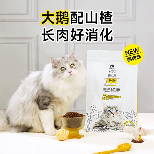 诚实一口P40高蛋白成猫幼猫全期全价增肥发腮猫粮1.5kg 商品图1