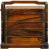 清 黄花梨四撞方形提梁盒 商品缩略图5