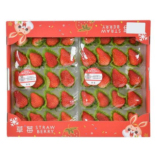 放心草莓礼盒1kg 商品图0