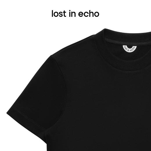 [断码]lost in echo设计师品牌立体Yetti怪兽百搭纯棉圆领宽松T恤 商品图2