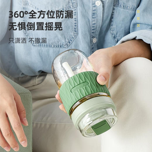 孔雀 双饮玻璃杯 PSY-A480 商品图3