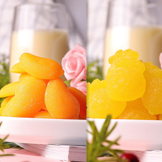 春光食品小芒果200g+小凤梨200g 果汁软糖 商品图1