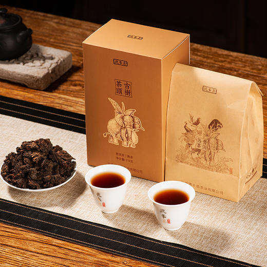 德丰昌【古树茶头】普洱熟茶 250克 商品图8