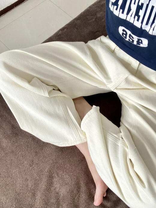 YKK米色牛仔裤 商品图0