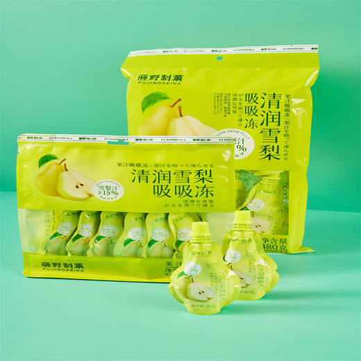 【清凉一夏！清润雪梨吸吸冻】清凉解热！清润雪梨吸吸冻，夏天儿童解馋休闲零食 商品图0