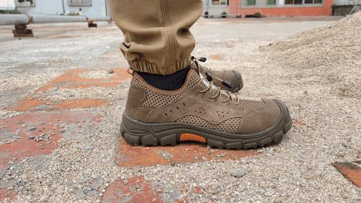 男女同款户外运动爬山越野登山鞋 耐磨橡胶大底劳保鞋（4-327） 商品图3