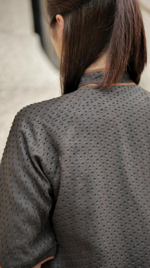 漫物记剪花香云纱旗袍XYS-W221 商品图8