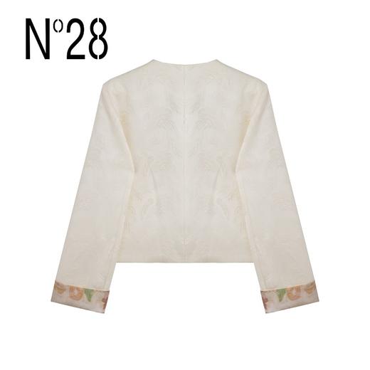 【破价】春秋款新中式盘扣刺绣高级气质优雅短外套9A11W016 商品图2