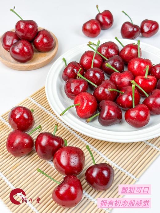2023大连大樱桃 🍒来自北纬 39°的美味🍒细腻的果肉，甜蜜爆浆！！ 樱桃三拼 心型礼盒 商品图6